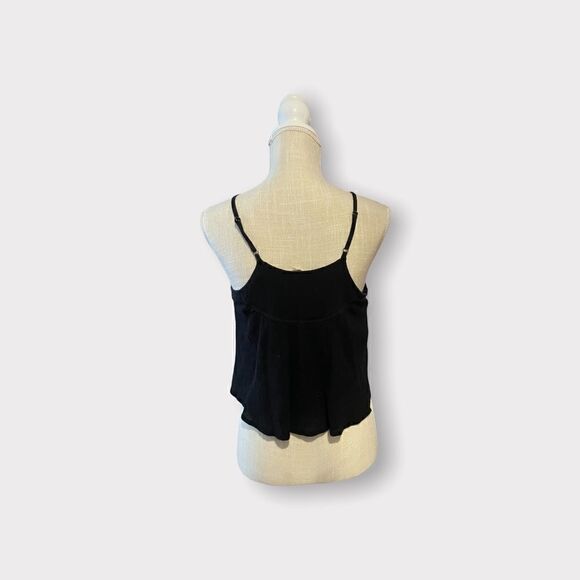 Rip Curl | Junior’s Embroidered Black Tank - Picture 5 of 8